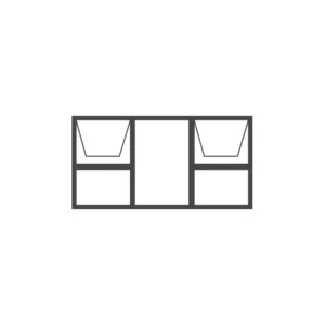 Aluminium Top Hung Window 1800x900 (18DT9)