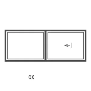 Aluminium Sliding Window3000x1200 (30xo12)